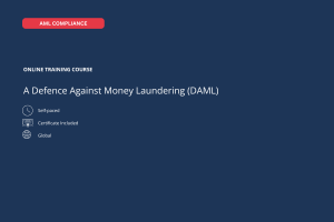 A Defence Against Money Laundering