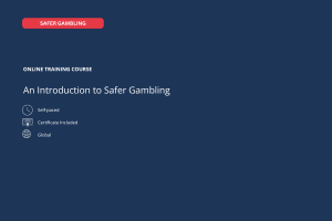 Introduction to Safer Gambling
